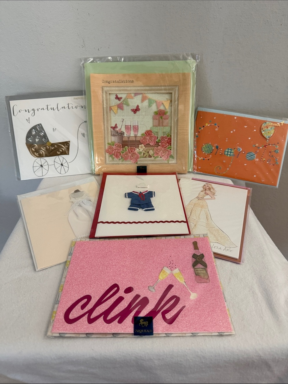 Bundle of “Congratulations” and Birthday Card